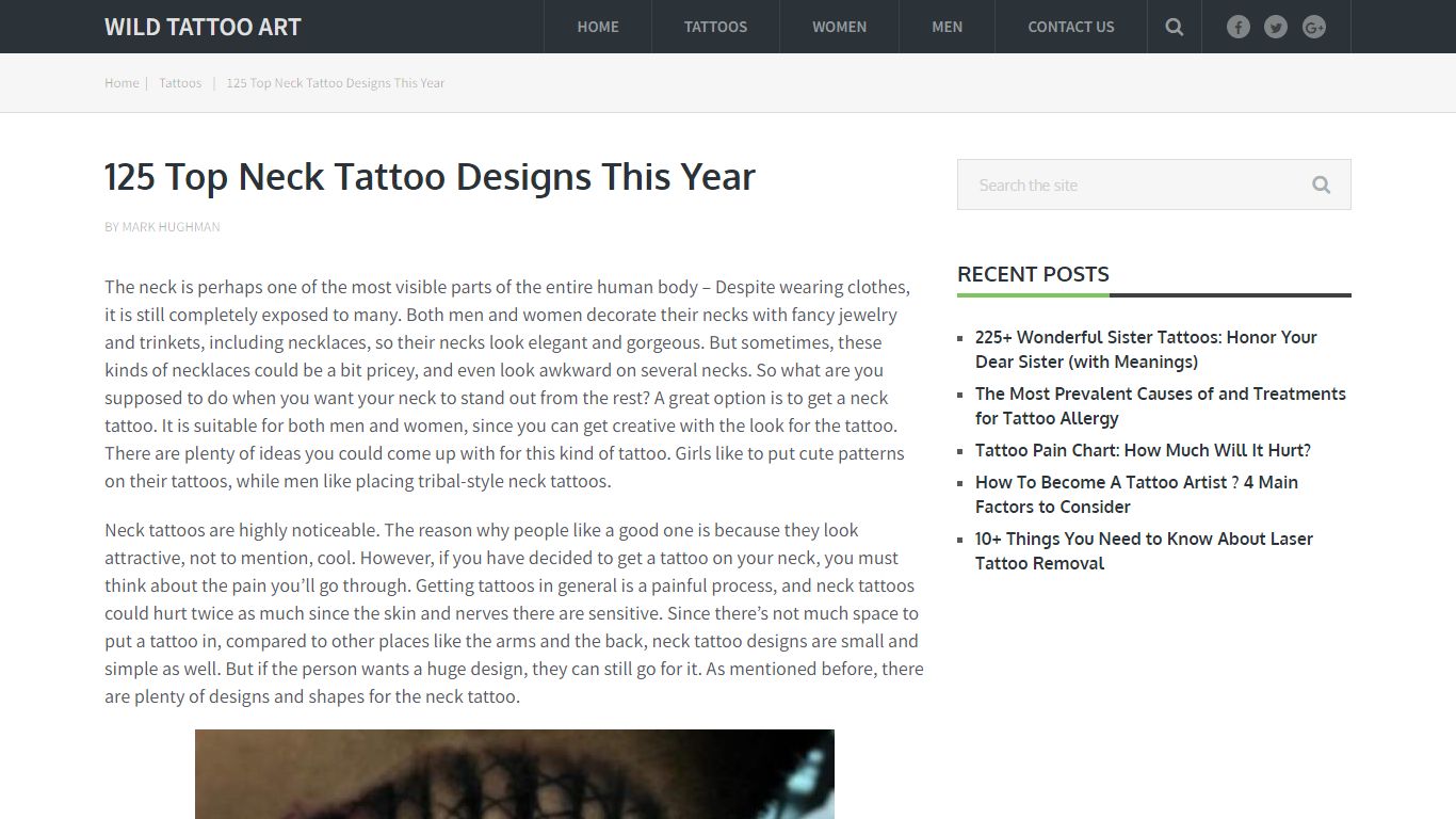 125 Top Neck Tattoo Designs This Year - Wild Tattoo Art